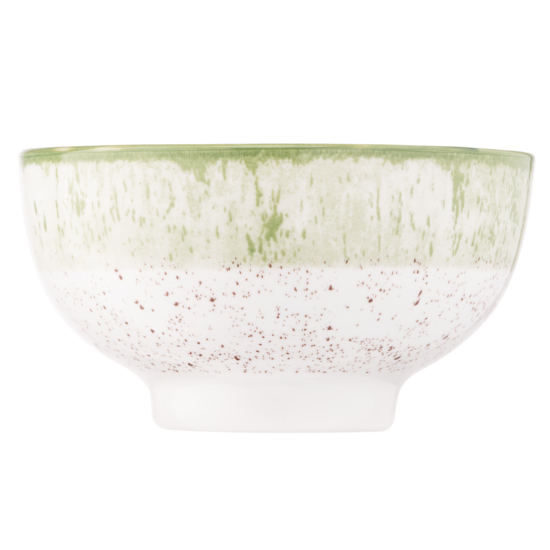 თეფში Ardesto Bowl  Siena, 11.5cm, porcelain, white-green