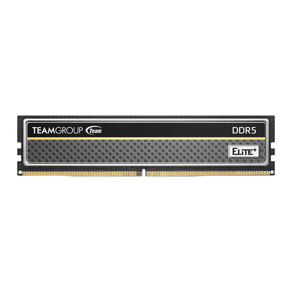 ოპერატიული მეხსიერება TEAMGROUP UDIMM 32GB DDR5 ELITE PLUS DDR5 DESKTOP MEMORY 32GB(1x32GB) 6400MHz CL52-52-52-103 1.1V  (TPBD532G6400HC5201)
