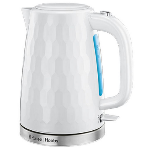 ელექტრო ჩაიდანი Russell Hobbs  26050-70/RH Honeycomb Kettle White (26050-70/RH)