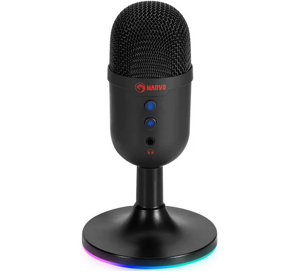 მიკროფონი MARVO MIC-06 BK Blast 40 Black Wired