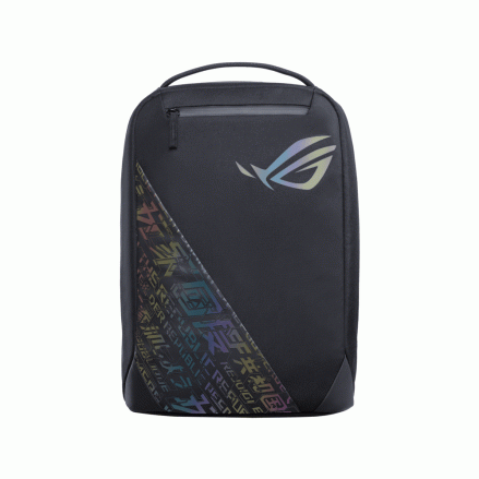 ნოუთბუქის ჩანთა/ზურგჩანთა  ASUS ROG Backpack BP1501G Holographic Edition (90XB04ZN-BBP030) Water-Repellent Lightweight, Generous 18L interior for easy transport of an up to 17”notebook