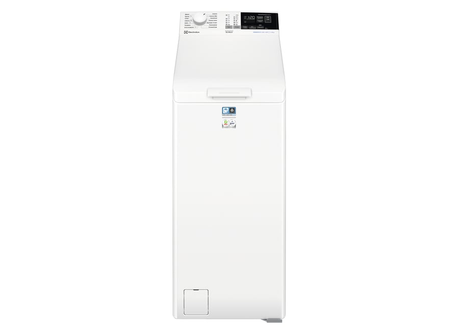 სარეცხი მანქანა Washing Machine/  (Promo) Electrolux (EW6T4RF061) - TOP Loader, 6 KG, 1000 RPM, BIG LCD, SensiCare, White
