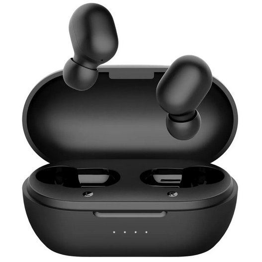 ყურსასმენი Haylou GT1 Pro Bluetooth in-ear headphones Black, 3.9g, 43mAh (single earbud) 800mAh (case), 6971664930146