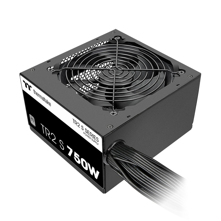 კვების ბლოკი ThermalTake TR2 S 750W,  Power Supply, ATX 2.3, A-PFC, 12cm, EU, 80 PLUS, 230V, (PS-TRS-0750NNSAWE-2)