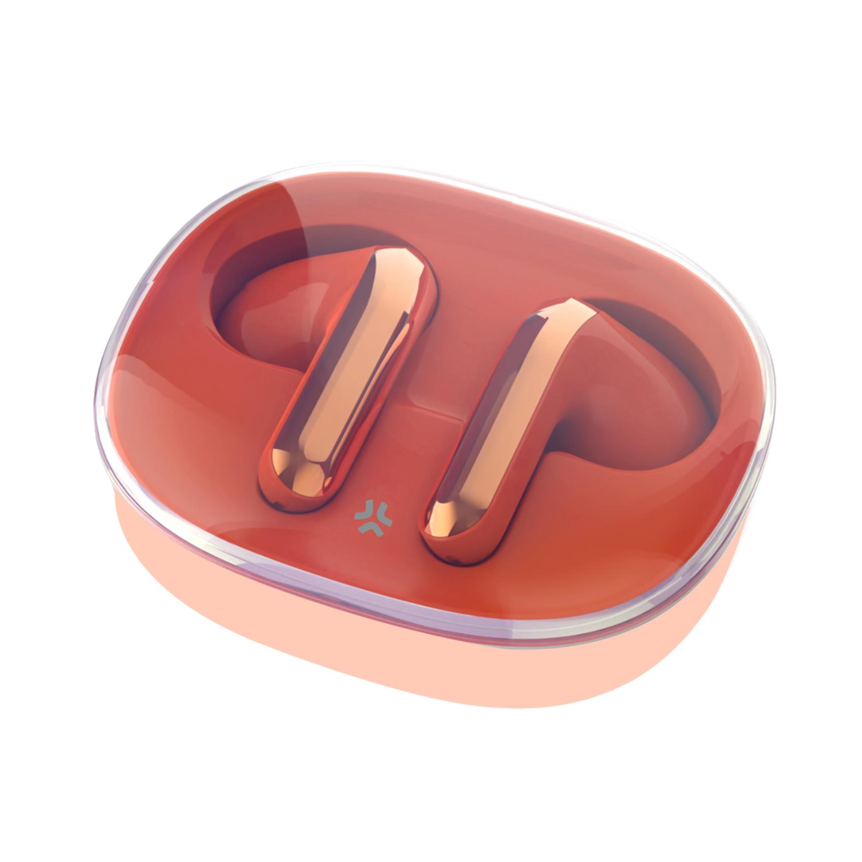 უსადენო ყურსასმენი SHEER2 - True Wireless Earphones [SUMMER] | Code: SHEER2OR | Code EAN: 8021735208075 | playback time of 4 hours and fast charging in just 2 hours | Weight: 100 gr