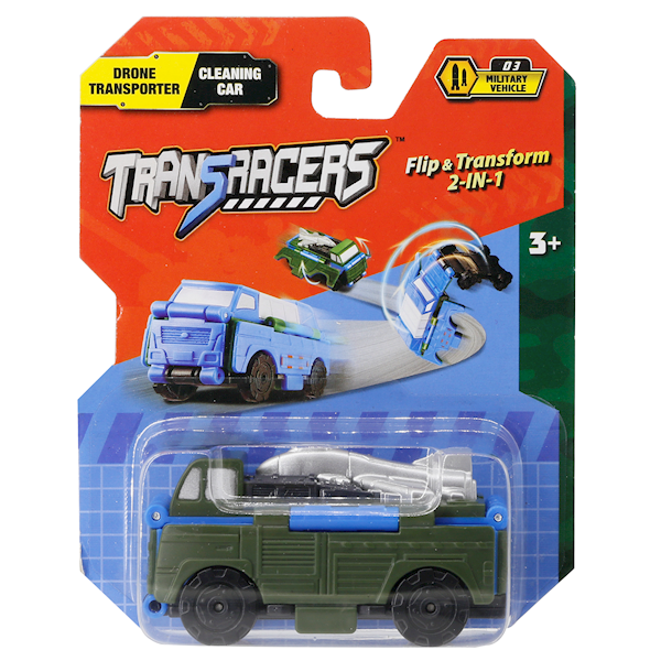 TransRacers Drone Transporter & Cleaning Car