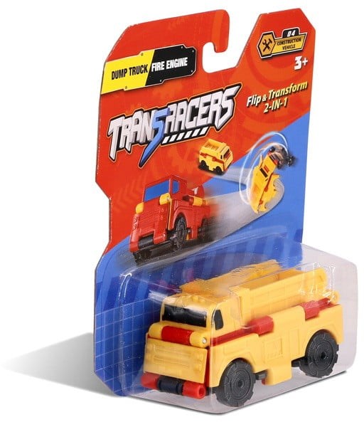 TransRacers Dump Truck & Fire Engine