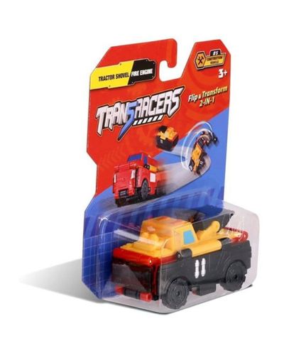 TransRacers Tractor Shovel & Fire Engine