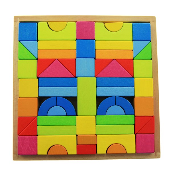 Goki Building blocks Rainbow 58624