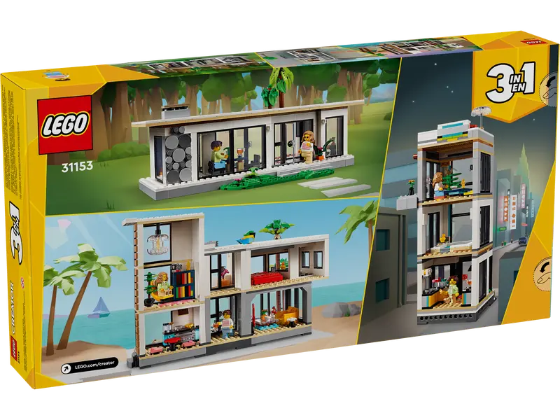 ასაწყობი კონსტრუქცია Constructor LEGO Creator Modern House