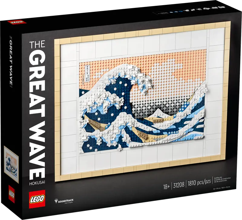 ასაწყობი კონსტრუქცია LEGO ART The Great Wave