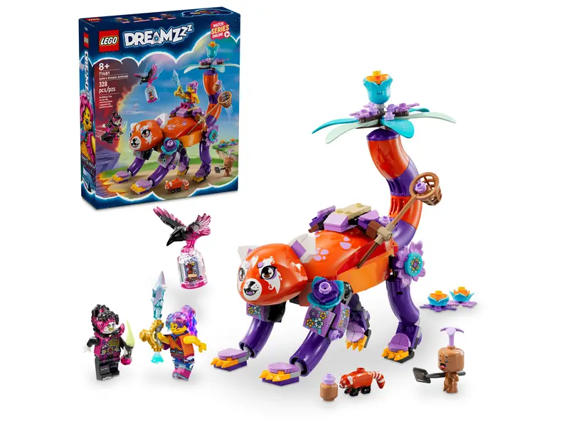 ასაწყობი კონსტრუქცია LEGO DREAMZzz Izzie's Dream Animals