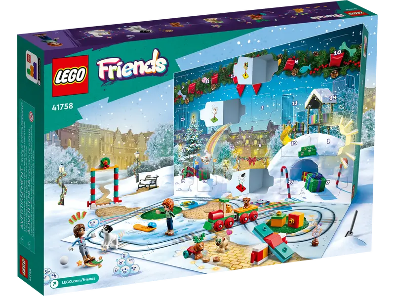 ასაწყობი კონსტრუქცია  LEGO Friends Advent Calendar 2023