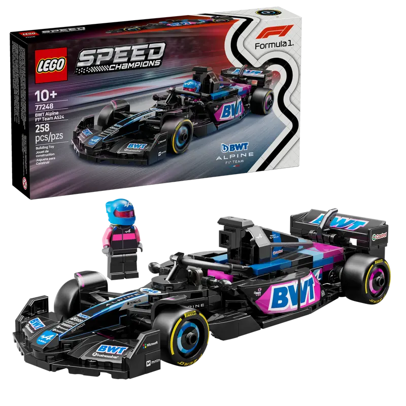 LEGO Constructor Speed Champions BWT Alpine F1® Team A524 Race Car