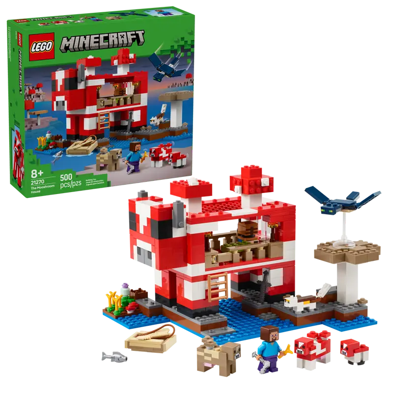 LEGO Constructor Minecraft The Mooshroom House