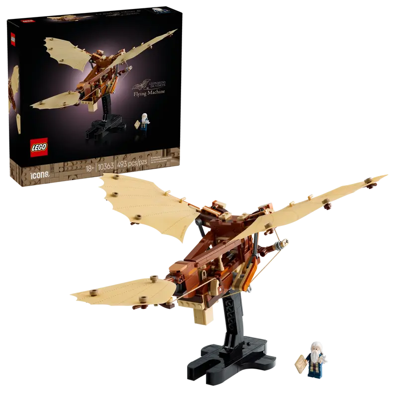 LEGO Constructor Icons Leonardo da Vinci's Flying Machine