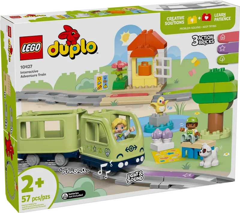 LEGO Constructor DUPLO Town Interactive Adventure Train