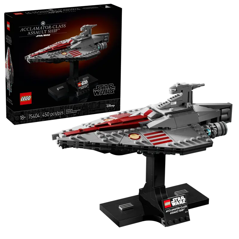 ასაწყობი კონსტრუქცია  LEGO Constructor Star Wars Acclamator-Class Assault Ship