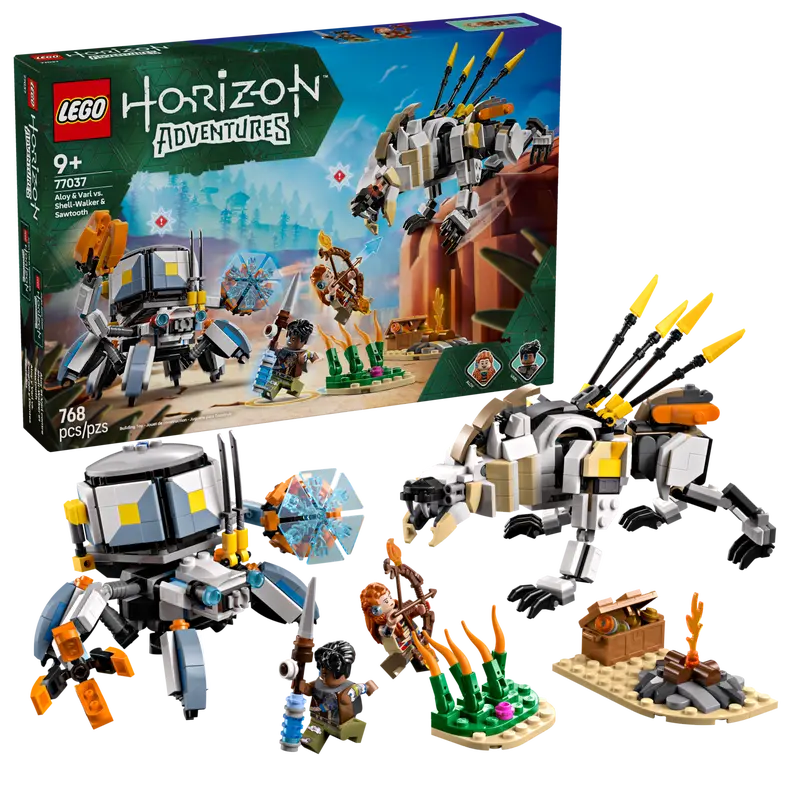 LEGO Constructor Horizon Aloy & Varl vs. Shell-Walker & Sawtooth
