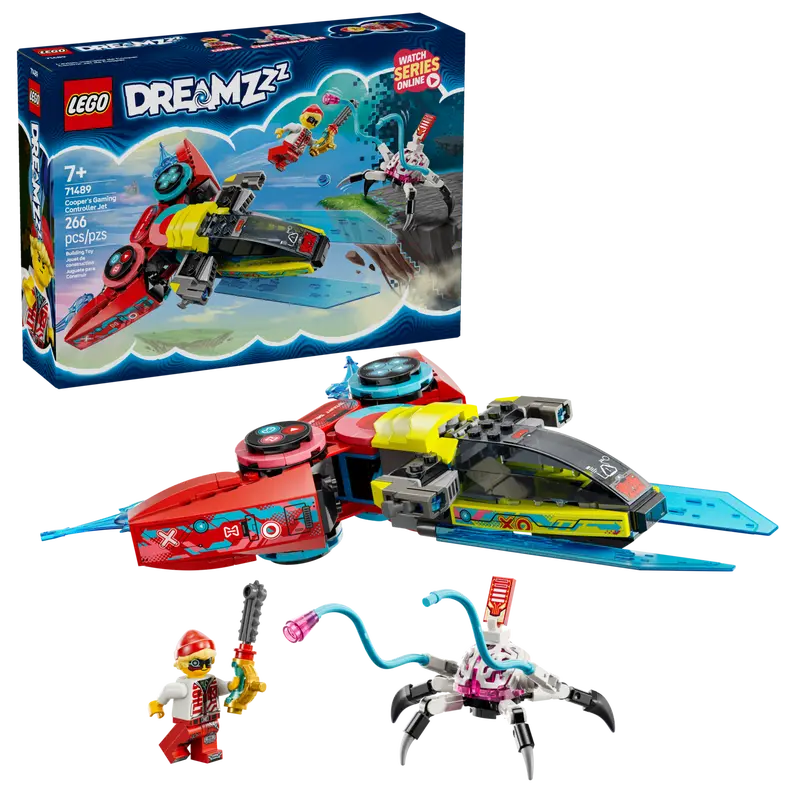 LEGO Constructor DREAMZzz Cooper's Gaming Controller Jet