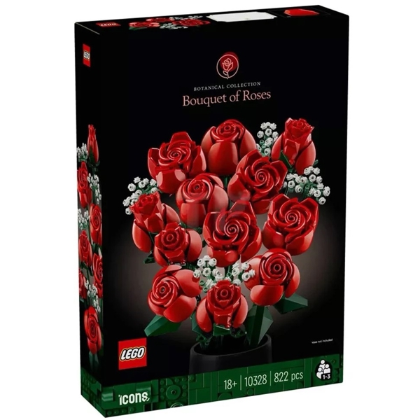 Constructor LEGO Icons Bouquet of roses
