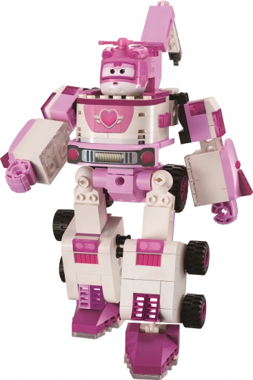 Super Wings Small Blocks Super Wings 2-in-1 Buildable Transforming Vehicle - Dizzy