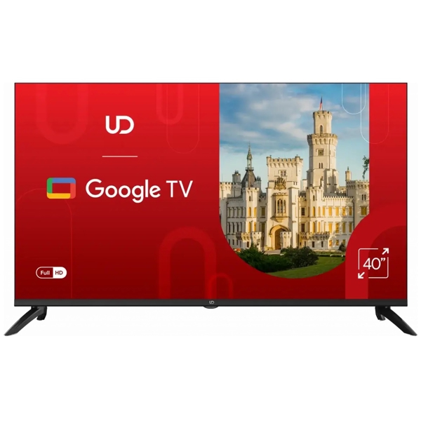 TV/ LED/ UDTV/ TV 40"(101cm)/ UD 40GF5210 Google TV 16:9 FHD  9.5ms 170*/170* 220cd/m2 BT5.0 DVB-T/T2/C/S/S2 WiFi RJ45, Cl+ HDMIx2 USB2.0 2x8W