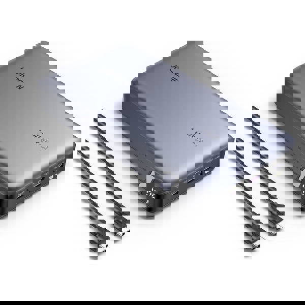 პორტატული დამტენი ლაპტოპისთვის UGREEN PB205 (90597A), 25000mAh, USB, Type C, Power Bank, Grey