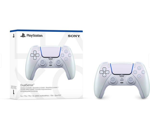 ჯოისტიკი/კონტროლერი SONY  Playstation DualSense PS5 Wireless Controller Chroma Pearl /PS5 (0711719590019)
