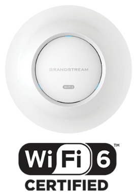 უკაბელო წვდომის წერტილი Grandstream GWN7660E, Indoor AX3000 Wi-Fi 6 Access Point, 2x2:2 2.4G, 3x3:2 5G, 1x GbE, PoE, up to 175m 