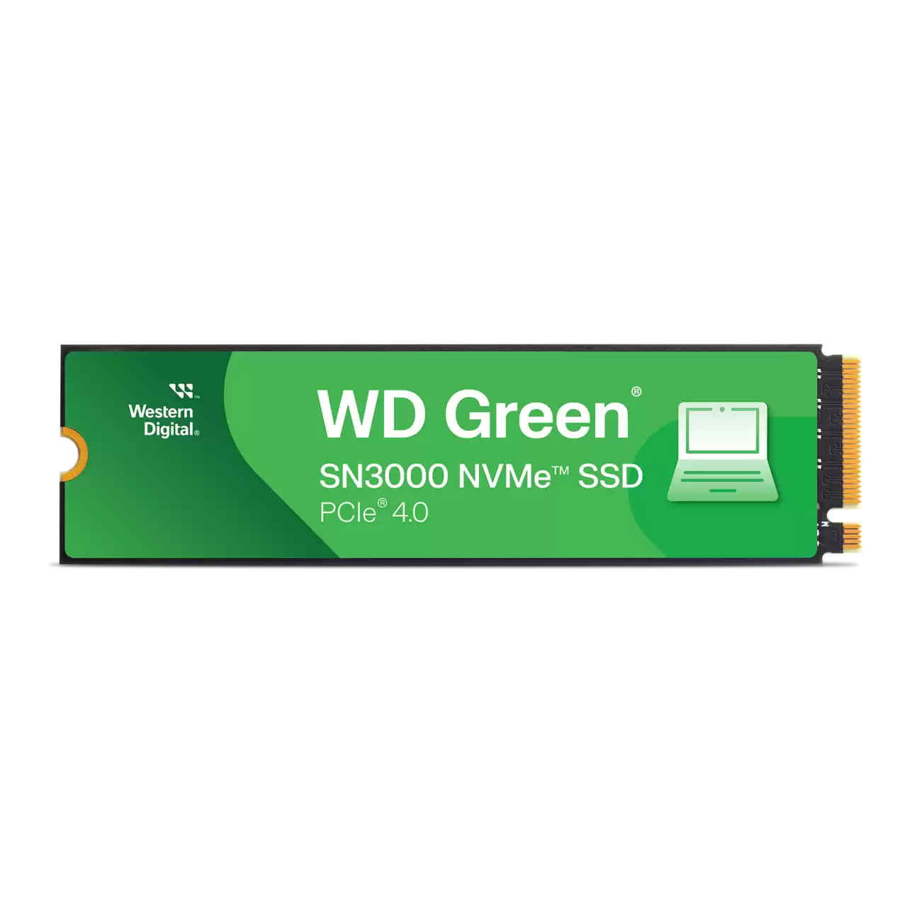 SSD დისკი WD PCIE G4 M.2 NVME 500GB GREEN SN3000 (WDS500G4G0E)