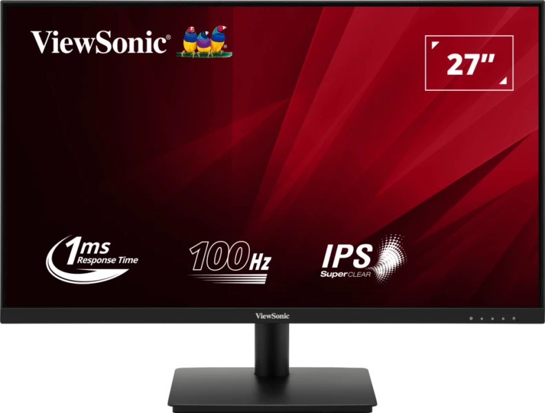 მონიტორი Viewsonic 27" VA270-H 27", IPS, 1920x1080 (Full HD), 1 ms, 100 Hz, 250 cd/m2, 178°/178°, VGA, HDMI, black