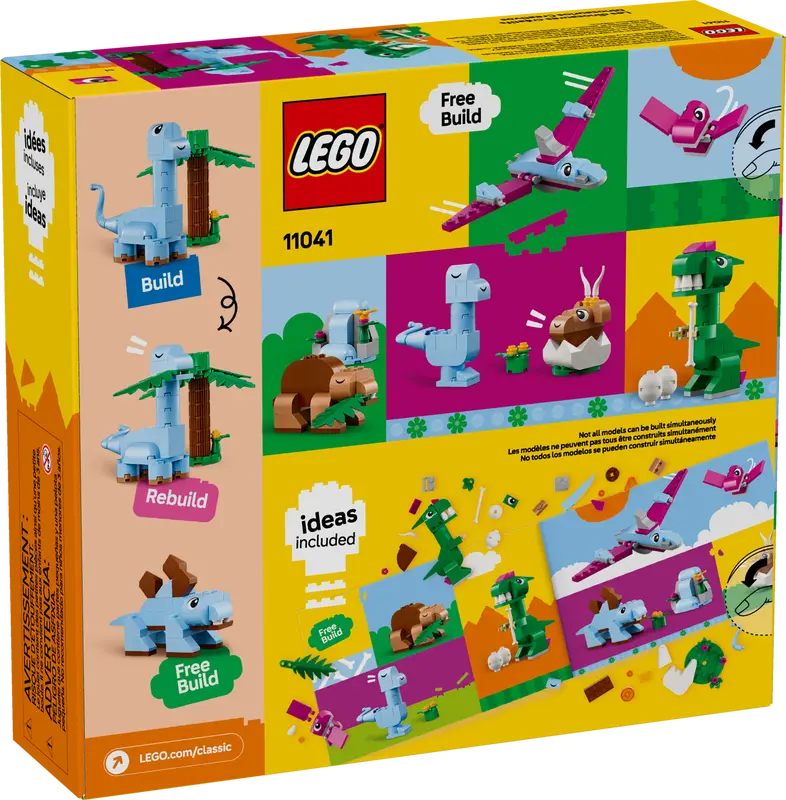 ლეგო LEGO Constructor Classic Creative Dinosaurs Set