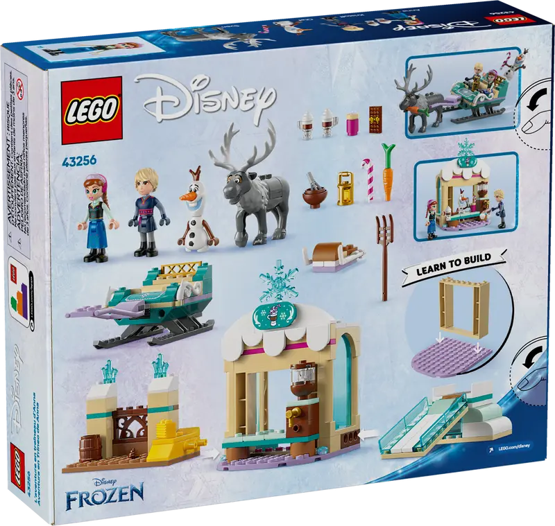 ლეგო LEGO Constructor Disney Princess Anna's Sleigh Adventure