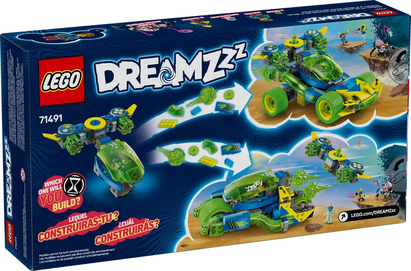 ლეგო LEGO Constructor DREAMZzz Mateo and the Z-Blob Action Racer