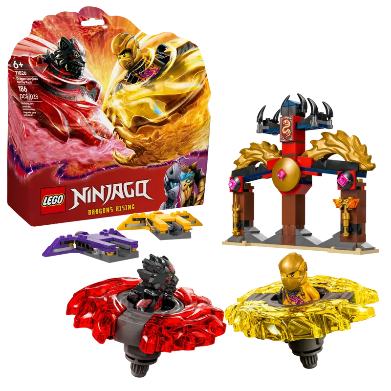 ლეგო LEGO Constructor Ninjago Dragon Spinjitzu Battle Pack