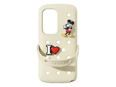 მობილურის ქეისი Samsung Galaxy S25 Ultra Crocs Case Beige (GP-FPS938SBAUW)