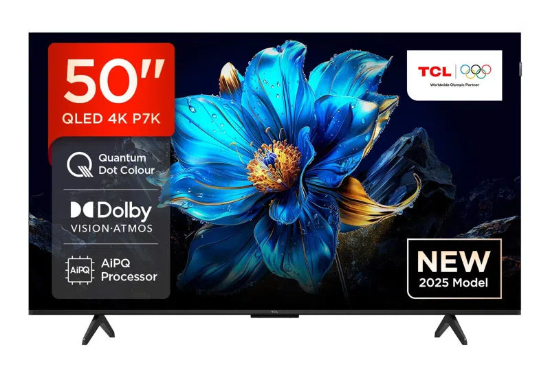 ტელევიზორი TCL P7K-UK QLED, Direct LED TV, 4K HDR TV, Smart TV Powered by Google TV