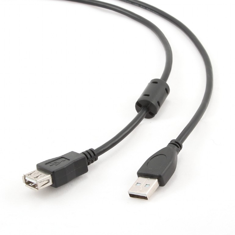 USB2.0 კაბელის გამაგრძელებელი extension cable 15 ft 4.5m (CCP-USB2-AMAF-15)
