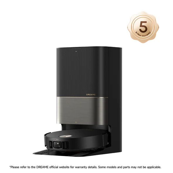 რობოტი მტვერსასრუტი Dreame Robot Vacuum X50 Ultra Complete Black (RLX85CE-4) | სველი და მშრალი წმენდა, ნავიგაციის სისტემა ფარული სენსორით, ნავიგაცია: DToF VersaLift სენსორი, დაბრკოლებების თავიდან აცილება: RGB კამერა ხელოვნური ინტელექტით და სტრუქტურირებული განათების საფუძველზე 3D სკანირებით, გასაშლელი გვერდითი ჯაგრისი და საწმენდი ტილო, Vormax სისტემა 20 კპა-მდე შეწოვის სიმძლავრით, MopExtand და RoboSwing ტექნოლოგია, AceClean DryBoard სისტემა - უჯრის წყლით გარეცხვის ტექნოლოგია, ავტომატური საწმენდი ტილოს წმენდა.