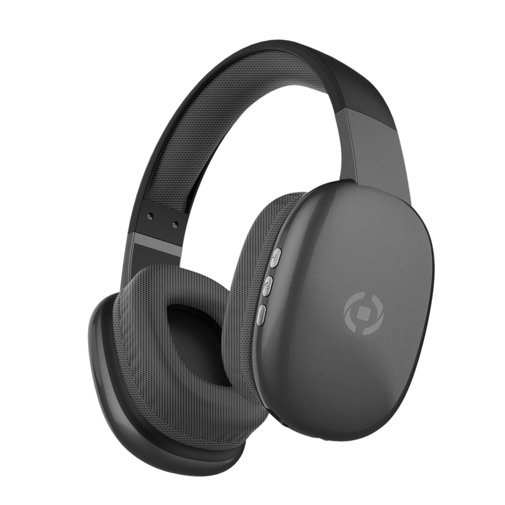 უსადენო ყურსასმენიო Celly FREEBEAT Wireless Headphone Black (8021735201595) | Bluetooth headsets | Circumaurals (Over-Ear Headphones) | Built-in microphone: ✔ | Weight: 298 gr |  Connectors: 1 x 3.5 mm jack + USB-C |  Internal battery