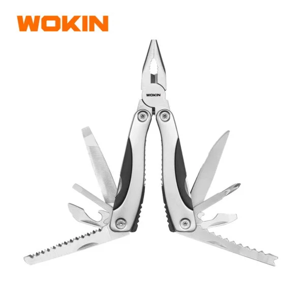 მრავალფუნქციური მაკრატელი Wokin 304314, 102x46x23mm, Multipurpose Plier, Silver