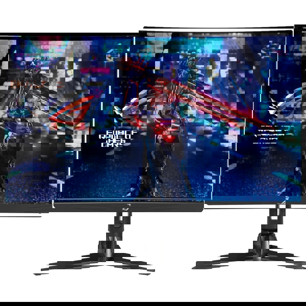 მონიტორი Asus 90LM08G0-B01A70 ROG Strix XG27AQV, 27", Curved Monitor, WQHD, IPS, HDMI, DP, Audio, Black