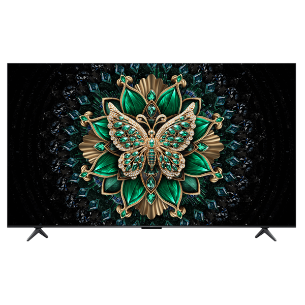 ტელევიზორი TCL 55" 55C6K Mini LED 55" diagonal, 4K UHD resolution (3840x2160), QLED, 120 Hz, HDR10+, support DVB-T2, Wi-Fi, Bluetooth, 4xHDMI, RJ-45, USB, Smart TV Google TV