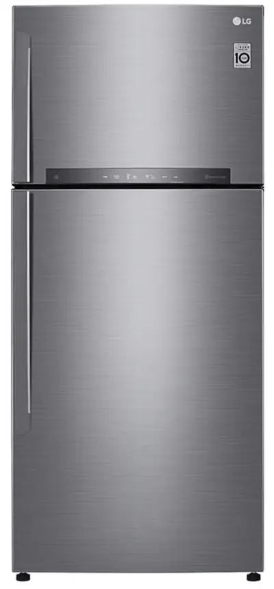 მაცივარი LG (promo) (GR-H842HLHM.APZQMER), 592L, No Frost, Refrigerator, Silver
