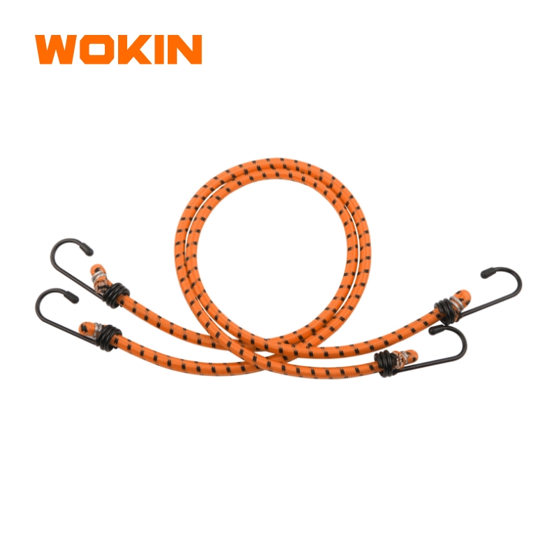 წელვადი თოკი Wokin 661536, 900MM, 36″, 2Pcs, Luggage Rope Set, Orange
