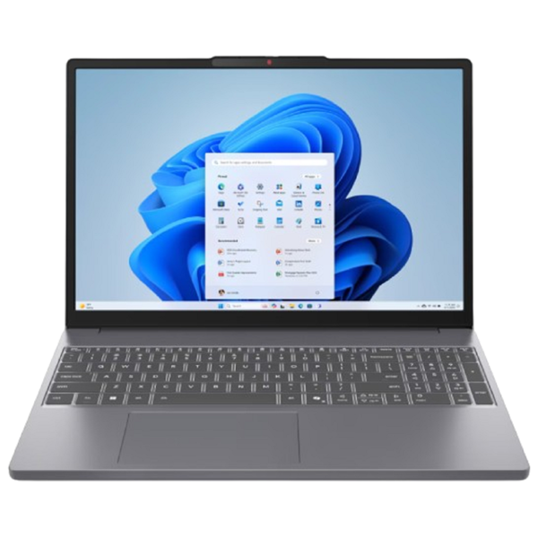 ნოუთბუსი Lenovo IdeaPad Slim 3 15IRH10R (Model: 83K4000ERK) 15.3" WUXGA (1920x1200) IPS 300nits Anti-glare, 45% NTSC, 60Hz | Intel Core 5 210H, 8C (4P + 4E) / 12T, P-core 2.2 / 4.8GHz, E-core 1.6 / 3.6GHz, 12MB 8GB Soldered DDR5-4800 + 8GB SO-DIMM DDR5-4800 1TB SSD M.2 2242 PCIe 4.0x4 NVMe Integrated Intel Graphics 2Y