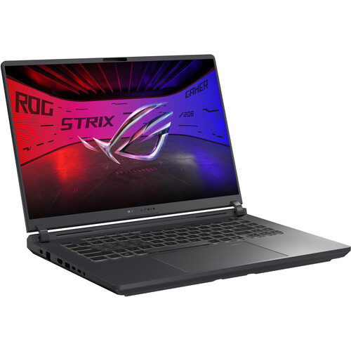 Gaming ნოუთბუქი ROG Strix G16 (2025) (G615JMR-S5169) | 16-inch 2.5K (2560 x 1600, WQXGA) 240Hz, 16:10, IPS,  3ms | i7 Processor 14650HX 2.2 GHz (30MB Cache, up to 5.2 GHz, 16 cores, 24 Threads) |  32GB DDR5-5600 SO-DIMM (Max Capacity: 64GB) | 1TB PCIe® 4.0 NVMe™ M.2 SSD | GeForce RTX™ 5060 | 1x RJ45 LAN Wi-Fi 7(802.11be) |1x Thunderbolt™ 4 | 90WHrs, 4S1P, 4-cell Li-ion | Eclipse Gray