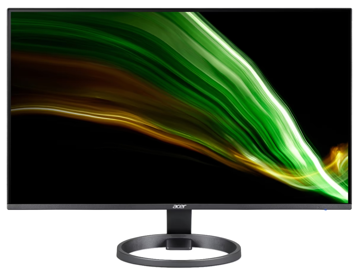 Gaming მონიტორი Acer R272Gyi  (UM.HR2EE.G02) | 27" 1920x1080 (FullHD) 120 Hz | IPS 4 ms (GTG) / 1 ms (VRB) 250 cd/m² |  HDMI VGA