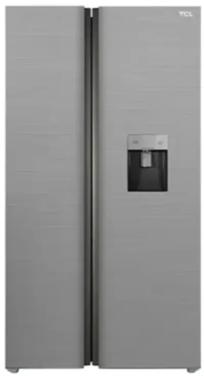მაცივარი / TCL-P650SBWG/PROMO Side By Side 92x176.8x73.5, No Frost, Inverter,With Dispenser,LED Display,607L, A+, Silver